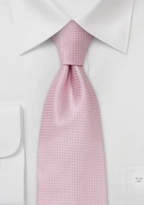 Krawatte rosé strukturiert