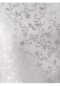 Hochzeitsweste mit Ornamenten Silber / Grau Ashford