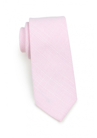 Krawatte Baumwolle marmoriert rosé - 