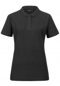  - Damen Polohemd "Classic-Style" in schwarz