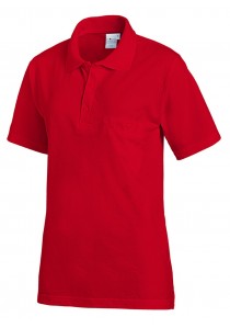  - Modernes Unisex Polo Shirt in Rot