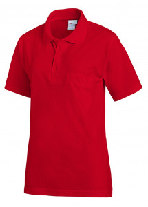  - Modernes Unisex Polo Shirt in Rot