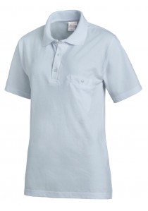  - Modernes Unisex Polo Shirt in Hellblau