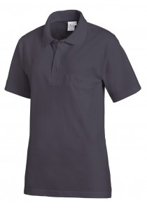  - Modernes Unisex Polo Shirt in Grau