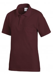  - Modernes Unisex Polo Shirt in Bordeaux