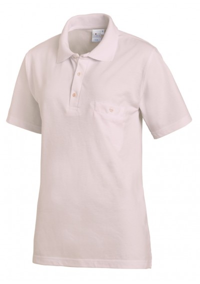 Modernes Unisex Polo Shirt in Rosa - 