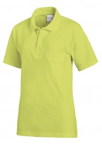  - Modernes Unisex Polo Shirt in Limette