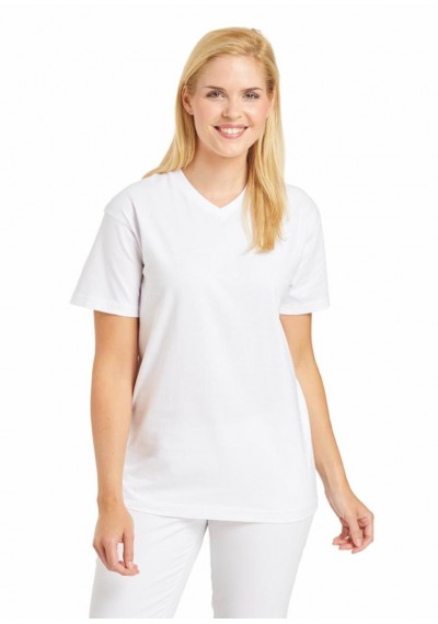 Klassisches Unisex T-Shirt in Weiß - 