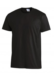 Einfarbiges Unisex T-Shirt in Schwarz