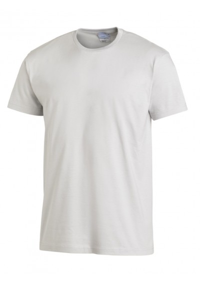 Einfarbiges Unisex T-Shirt in Silbergrau - 
