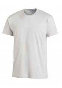 Einfarbiges Unisex T-Shirt in Silbergrau