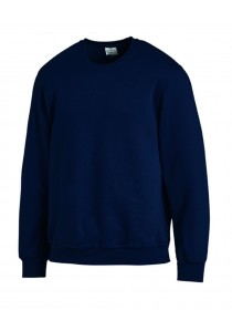 Einfarbiges Unisex Sweatshirt in Marine