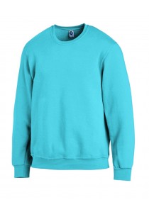  - Einfarbiges Unisex Sweatshirt in Türkis