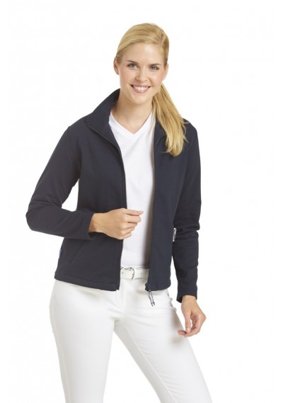 Bequeme Damen Sweatjacke in Marine - 