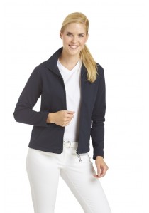 Bequeme Damen Sweatjacke in Marine