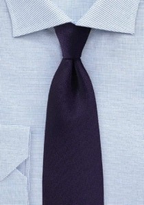  - Krawatte fein strukturiert violett