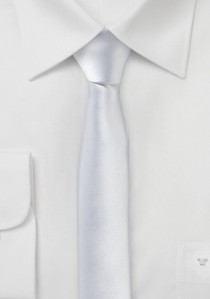 - Extra schmale Krawatte weiß