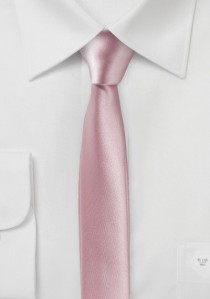  - Extra schlanke Krawatte altrosa