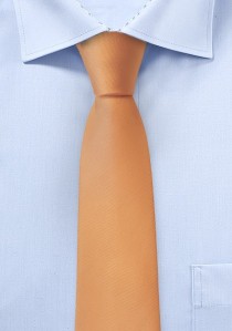  - Krawatte texturiert blassorange