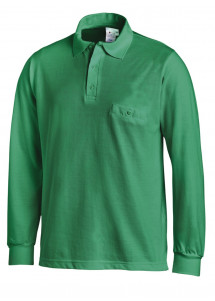 Zurückhaltendes Unisex Poloshirt in Gärtnergrün