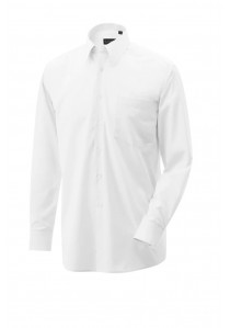  - Weißes Herren-Hemd Basic Businesshemd