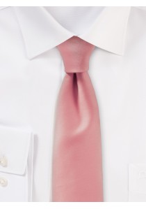  - Seiden-Krawatte eleganter Lüster rosa