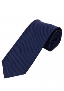  - XXL-Krawatte Streifen-Oberfläche navy