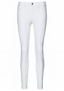  - Flexible Skinny-Jeanshose in Weiß