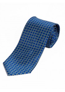 Krawatte raffinierte Gitter-Oberfläche blau