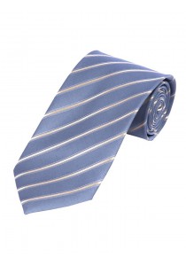  - Krawatte dünne Linien hellblau weiß