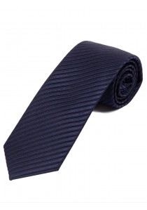  - Krawatte dünne Linien schwarz navy