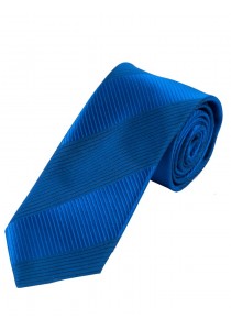 Schmale Krawatte blau Struktur-Pattern
