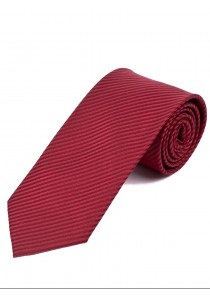  - Krawatte einfarbig Streifen-Oberfläche rot