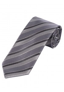  - Stylische schmale  Krawatte streifengemustert