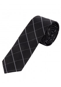  - Schmale Krawatte kultiviertes Linienkaro