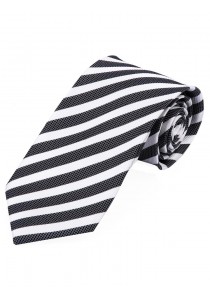  - Krawatte Struktur-Muster Linien schwarz weiß