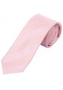  - Lange Krawatte unifarben Linien-Oberfläche rosa