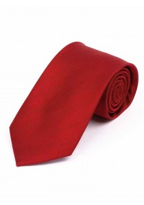  - Überlänge Krawatte einfarbig Streifen-Struktur