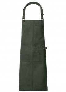 Wasserabweisende Schürze in Flaschengrün