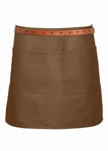 Praktischer Vorbinder in Toffee / EXNER