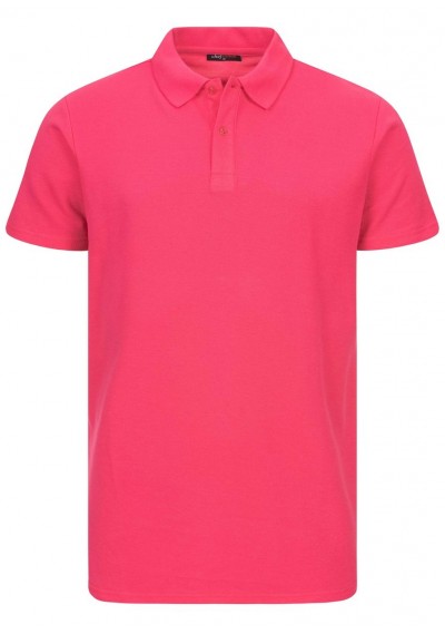 Herren Polohemd "Classic-Style" in pink - 