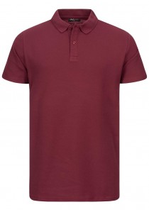 Herren Polohemd "Classic-Style" in bordeaux