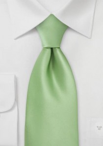  - Krawatte grasgrün unifarben