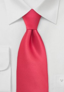  - Krawatte rot einfarbig