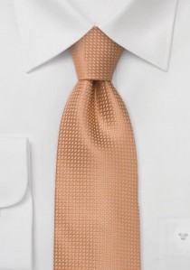  - Krawatte warmes Terrakotta
