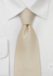  - Krawatte Hochzeit cremefarben