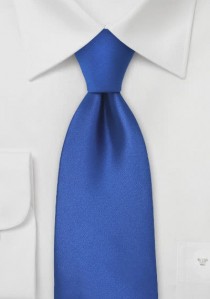  - Krawatte königsblau einfarbig glatt
