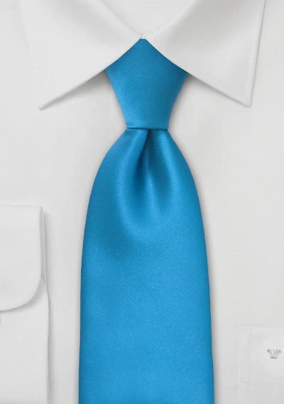 Krawatte in hellblau - 