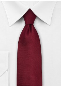  - Clip-Krawatte Sherryrot
