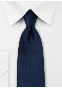  - Limoges XXL-Krawatte dunkelblau